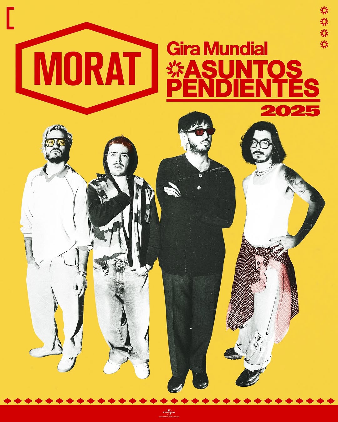 Morat anuncia su gira “Asuntos Pendientes” y confirma conciertos en Colombia