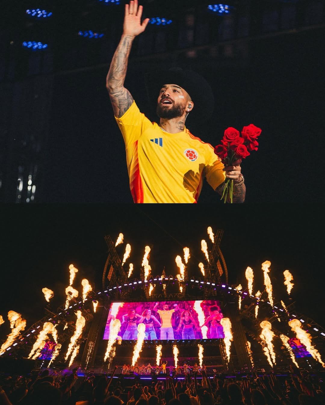 Maluma llenó El Campín con un concierto inolvidable en Bogotá